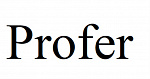 Profer